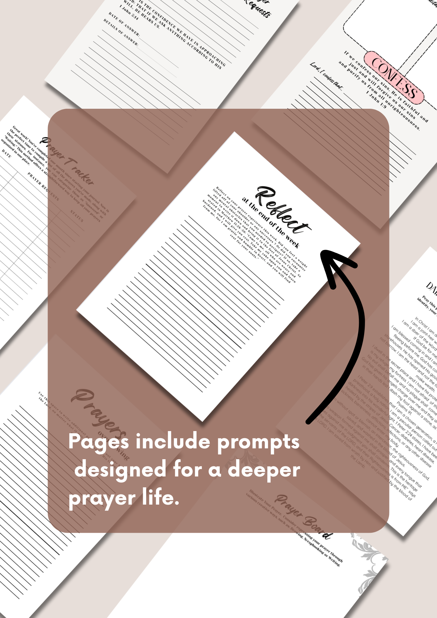 New Bloom DIGITAL Prayer Journal — A Guided 12-Week Journey to Healing, Faith & Prayerful Growth